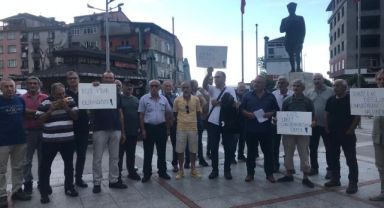 Hopa'da Reşit Kibar'ın Öldürülmesi Rize Pazar'da Protesto Edildi