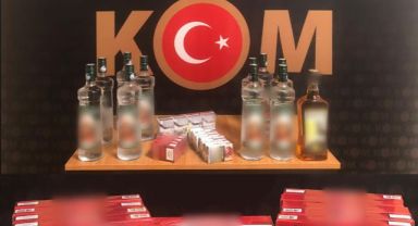 Rize’de Kaçak Ürünler Ele Geçirildi