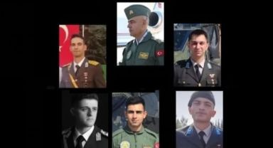 Bugün Isparta'da Meydana Gelen Helikopter Kazasında 6 Askerimiz Şehit Oldu.
