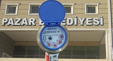 Pazar Belediyesi'nden Su Sayaçlarıyla İlgili Duyuru