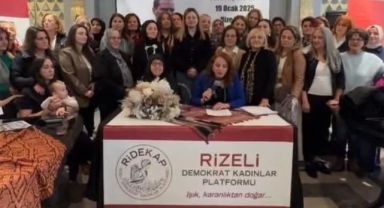 Rizeli Demokrat Kadınlar (RİDEKAP)Platformu Kuruldu