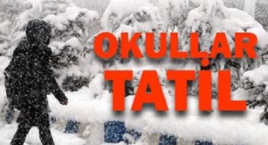 Rize’de Eğitime Kar Engeli