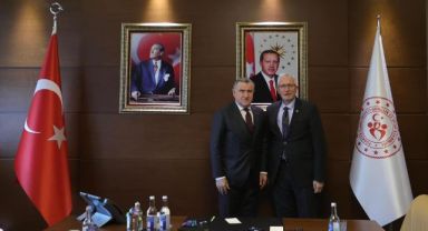 Rize Ziraat Odası Başkanlarından Bakan Osman Aşkın Bak’a Ziyaret!