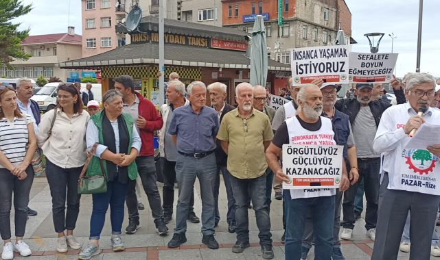 Emeklilerden Hükümete Sert Tepki: