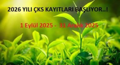 2026 Yılı ÇKS Başvuruları Başladı