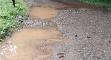 Rize'de Yolların Bakımsızlığı Köylüleri Canından Bezdirdi