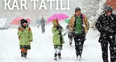 Rize İkizdere’de Kar Nedeni İle Eğitim Öğretime 1 Gün Ara Verildi