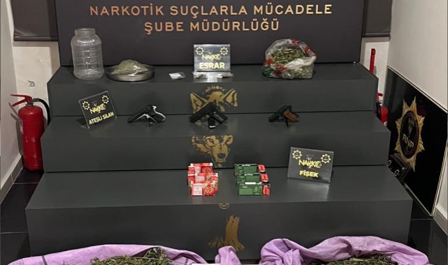 Rize’de Uyuşturucu Operasyonu: 13 Tutuklama 