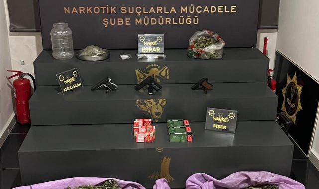 Rize’de Uyuşturucu Operasyonu: 13 Tutuklama 