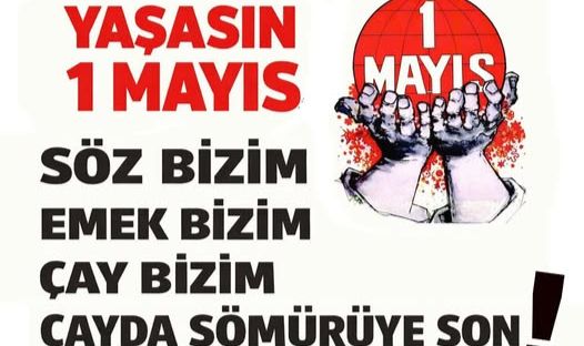 Rize Pazar’da 1 Mayıs Kutlaması İçin Çağrı Yapıldı 