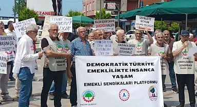 Rize Pazar'da Emeklilerden Ortak Ses: 