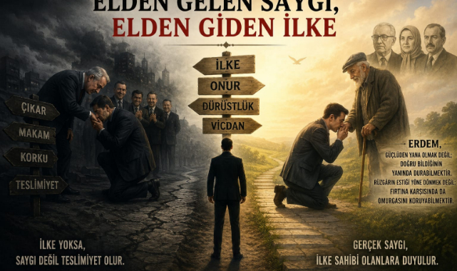 Elden Gelen Saygı, Elden Giden İlke